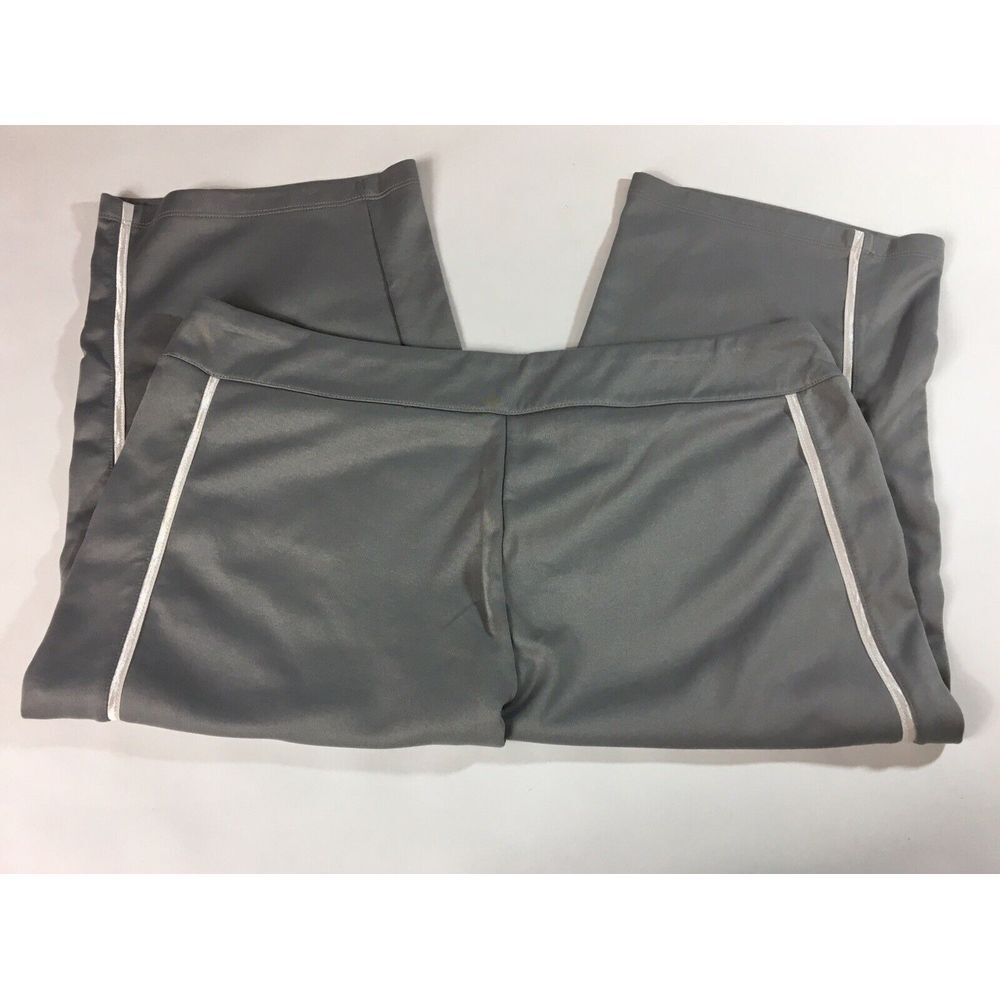 Izod PFX‎ exercise pants Womens Size XL/TG  grey and white Active Wear
